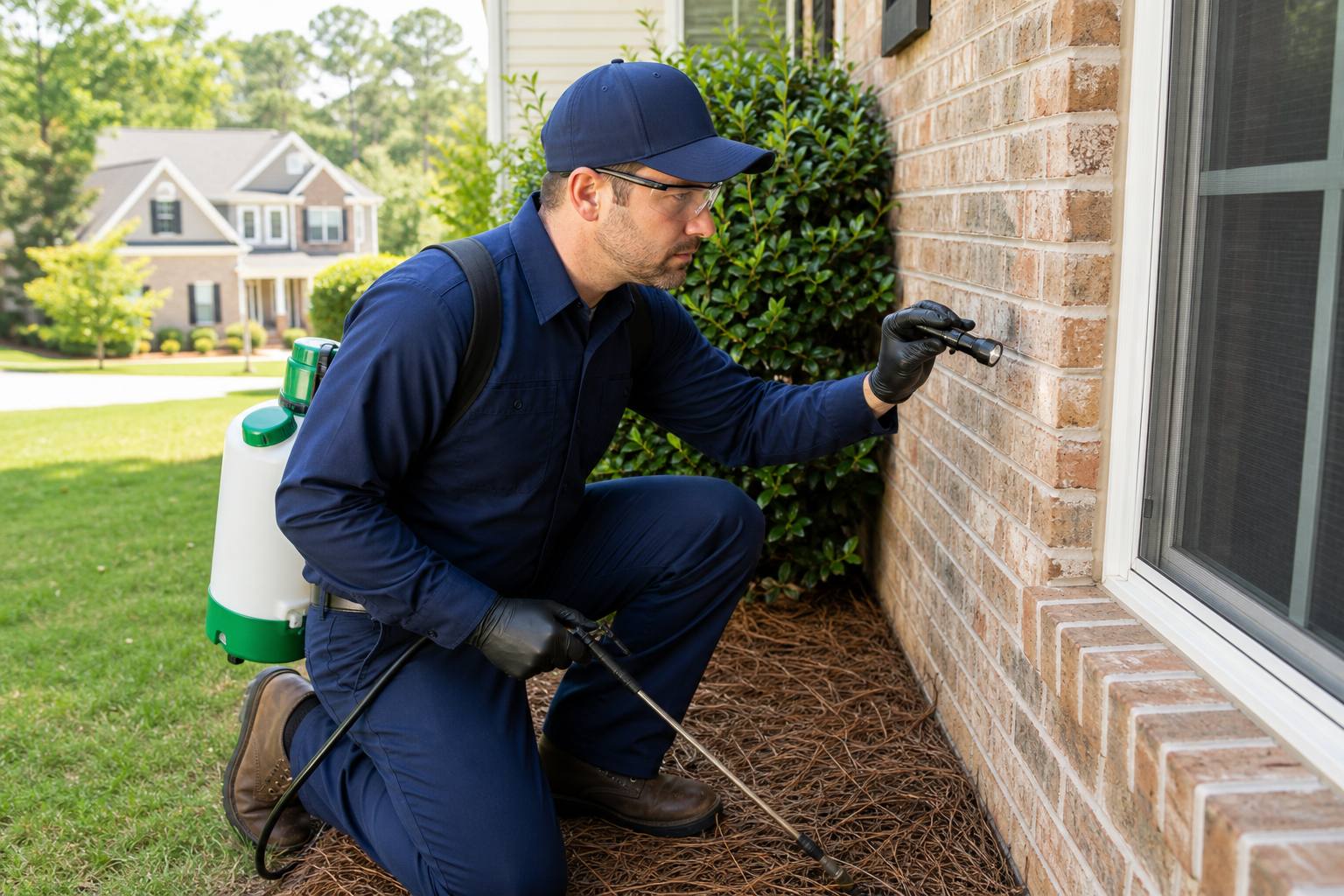Attila Pest Control technician